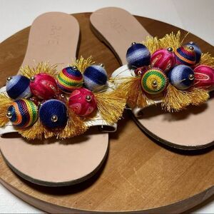 RAYE Island Sandal bauble bling slippers